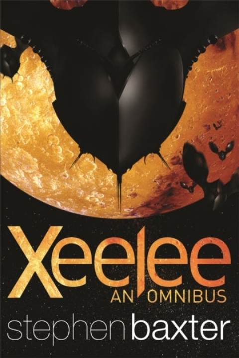 Omslag: Xeelee an Omnibusraft Timelike Infinity Flux Ring