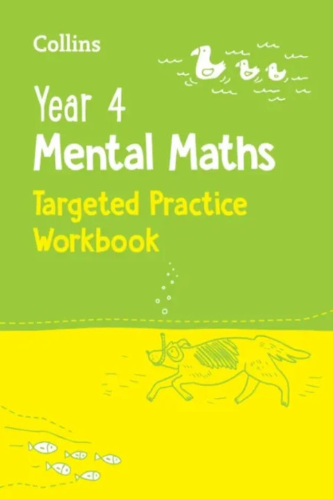 Omslag: Year 4 Mental Maths Targeted Practice Workbook - Ideal for Use at Home