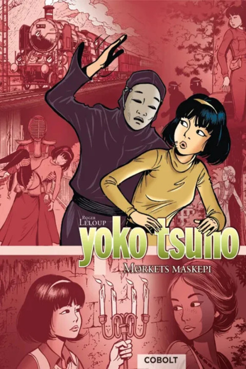 Omslag: Yoko Tsuno samlebind 7 - Mørkets maskepi