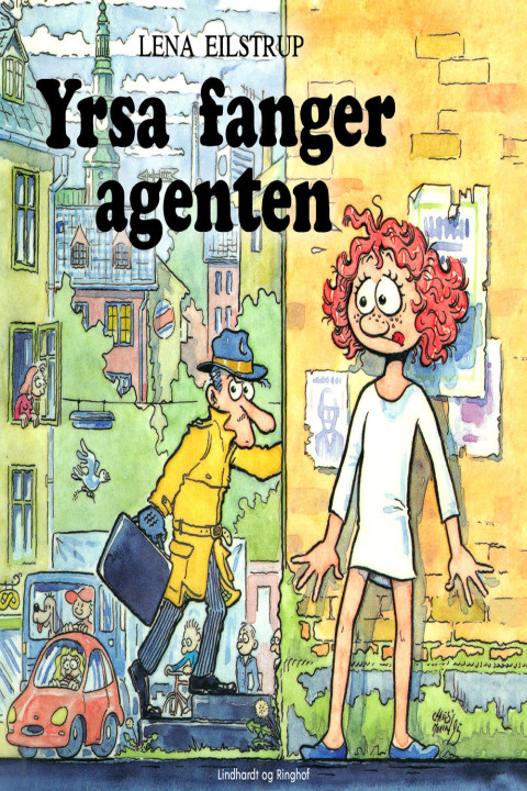 Omslag: Yrsa fanger agenten
