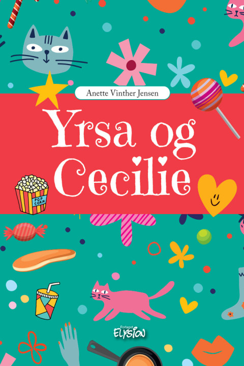 Omslag: Yrsa og Cecilie
