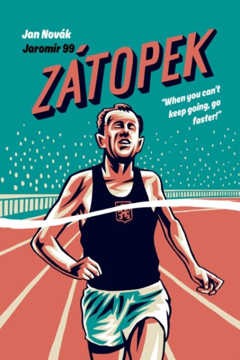 Omslag: Zatopek