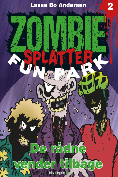 Omslag: Zombie Splatter Fun Park 2 - De rådne vender tilbage