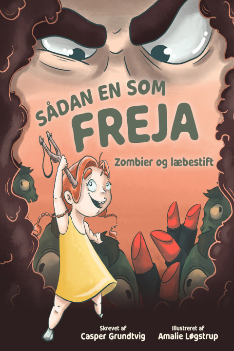 Omslag: Zombier og læbestift