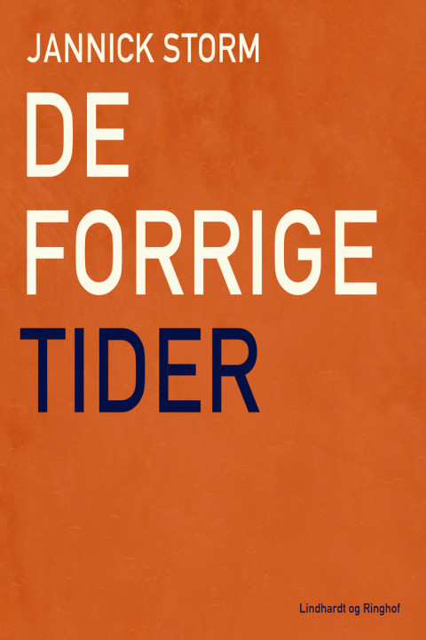 Omslag: De forrige tider