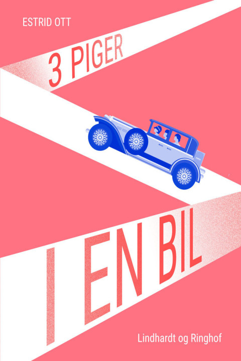 Omslag: Tre piger i en bil