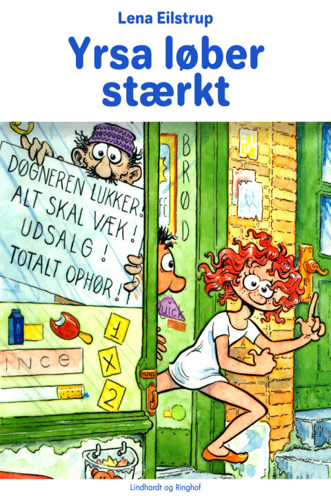 Omslag: Yrsa løber stærkt