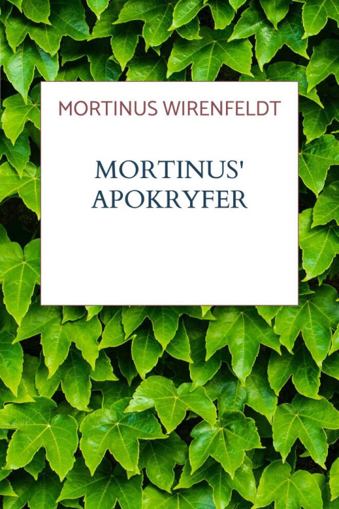 Omslag: Mortinus' Apokryfer