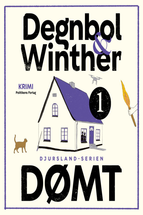 Omslag: Dømt