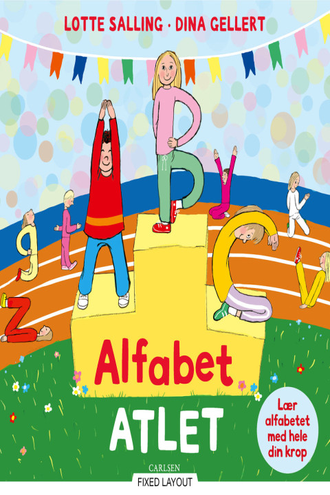 Omslag: Alfabet-atlet