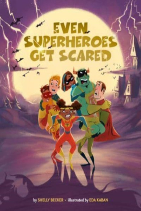 Omslag: Even Superheroes Get Scared
