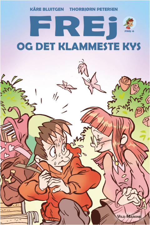 Omslag: Frej og det klammeste kys