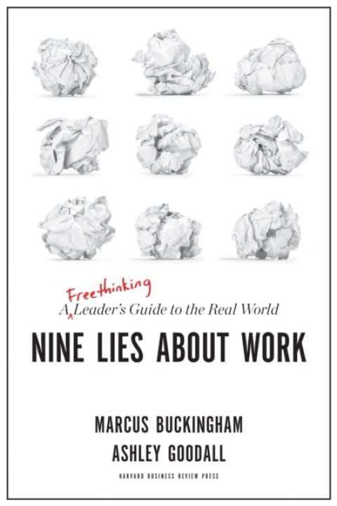 Omslag: Nine Lies About Work