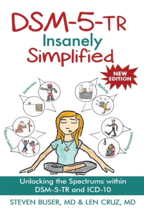 Omslag: Dsm-5-tr Insanely Simplified