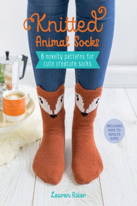 Omslag: Knitted Animal Socks
