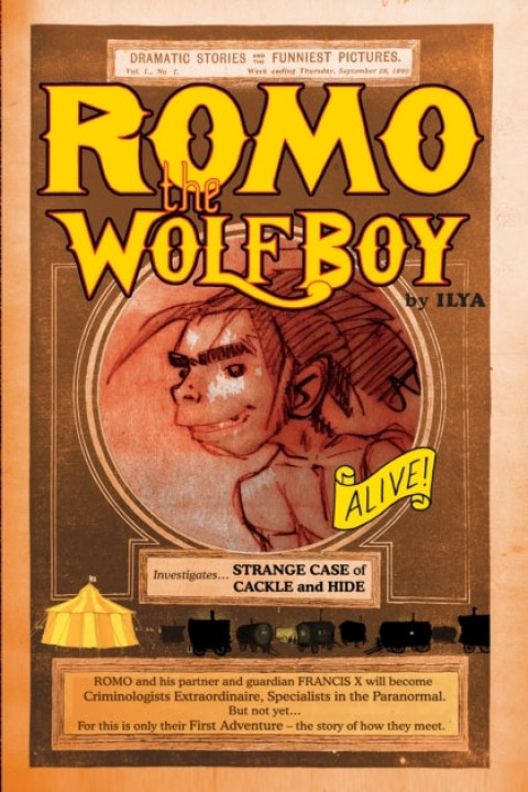 Omslag: Romo the Wolfboy