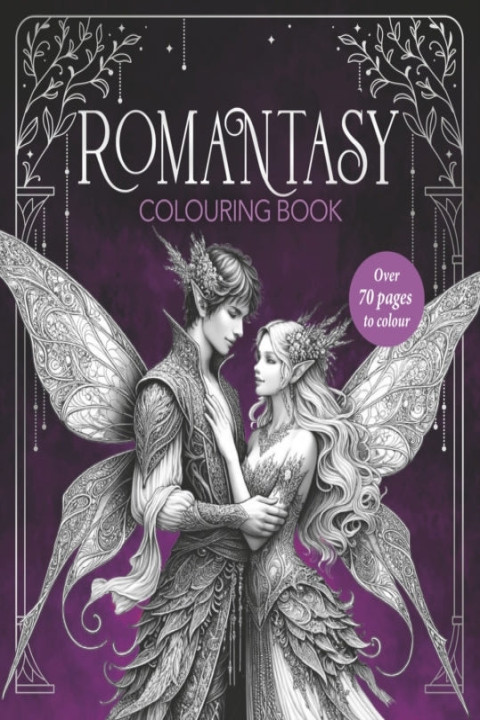 Omslag: Romantasy Colouring Book