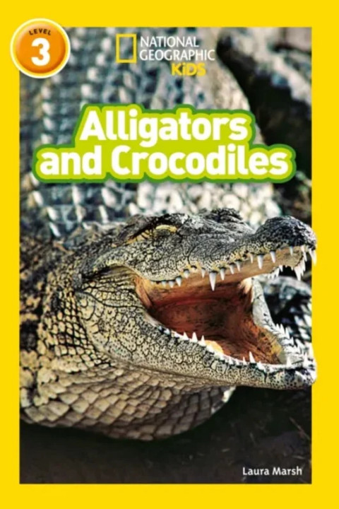 Omslag: Alligators and Crocodiles - Level 3