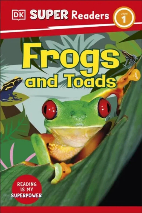 Omslag: DK Super Readers Level 1 Frogs and Toads
