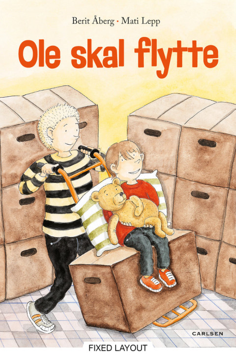 Omslag: Ole skal flytte